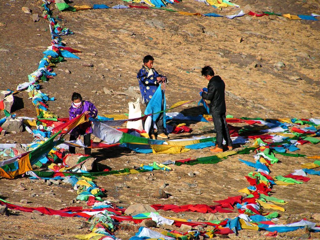 Tibet - Ganden monastery 04