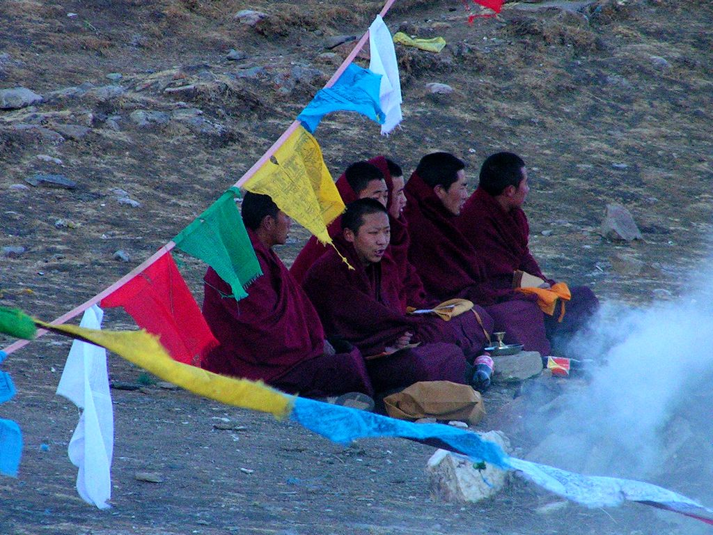 Tibet - Ganden monastery 05