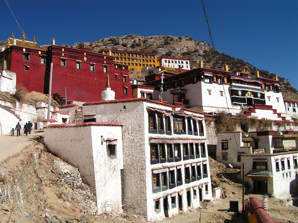 Tibet - Ganden monastery 36