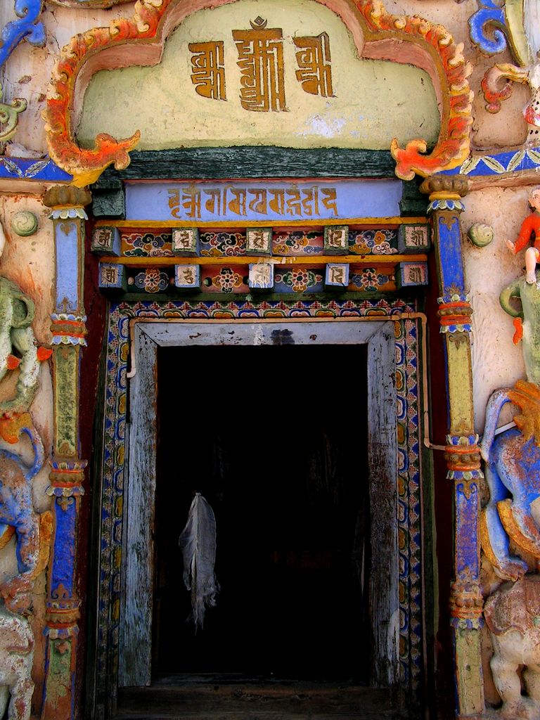 Tibet - Gyatse - in Kumbum Stupa 01