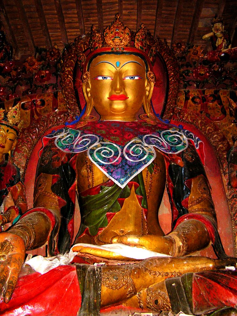 Tibet - Gyatse - in Kumbum Stupa 02