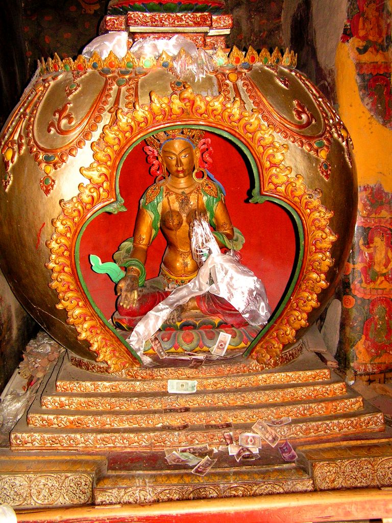 Tibet - Gyatse - in Kumbum Stupa 03