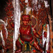 Tibet - Gyatse - in Kumbum Stupa 04