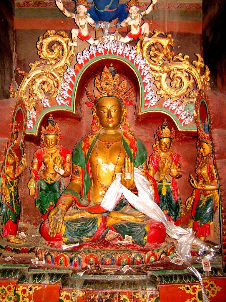 Tibet - Gyatse - in Kumbum Stupa 05