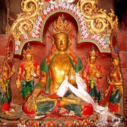 Tibet - Gyatse - in Kumbum Stupa 05