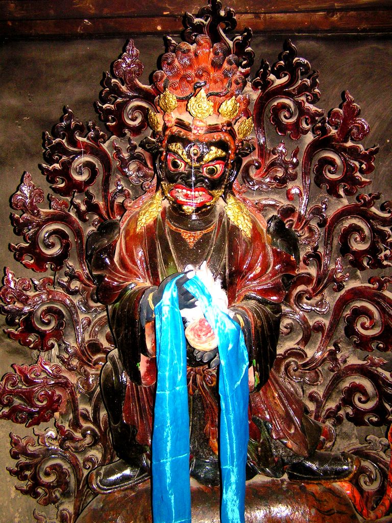 Tibet - Gyatse - in Kumbum Stupa 06