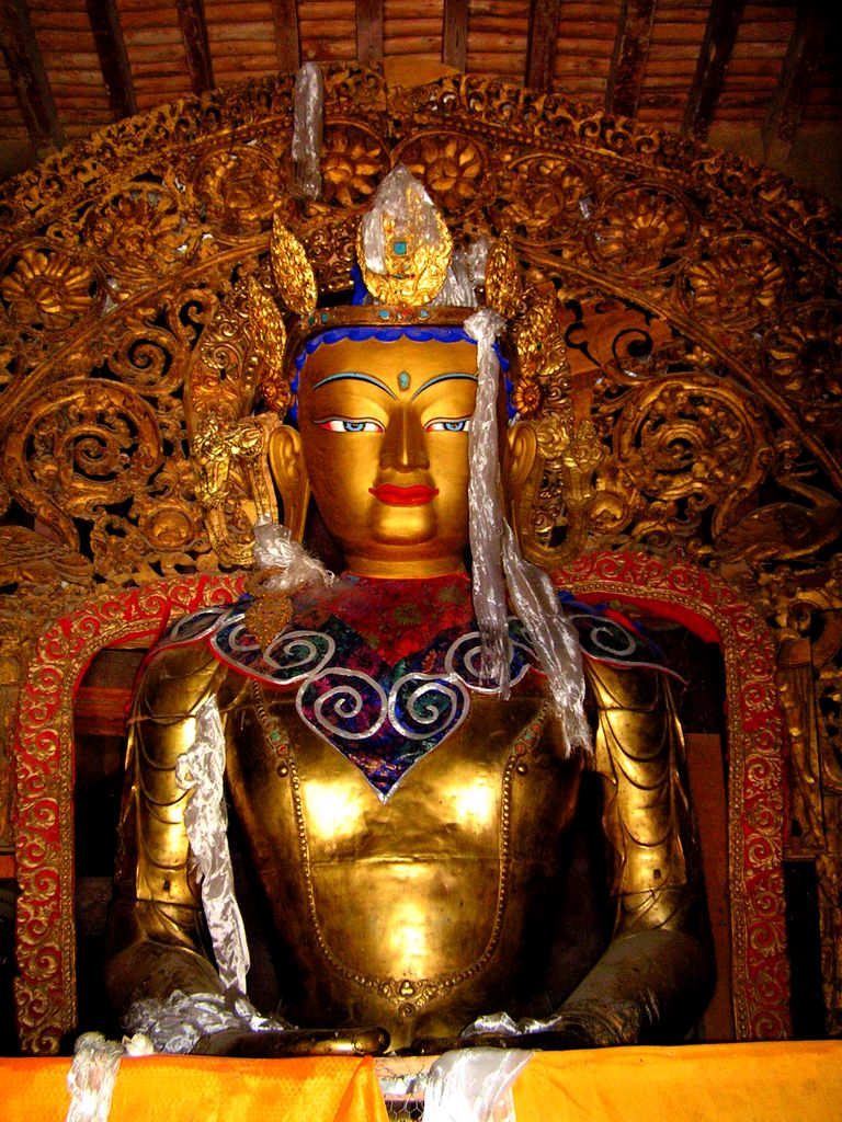 Tibet - Gyatse - in Kumbum Stupa 07