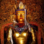Tibet - Gyatse - in Kumbum Stupa 07