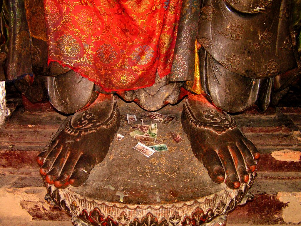 Tibet - Gyatse - in Kumbum Stupa 08