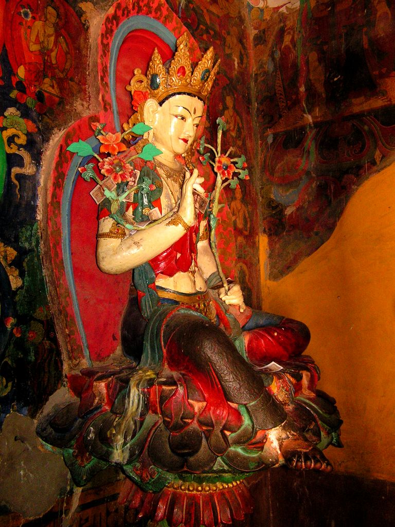 Tibet - Gyatse - in Kumbum Stupa 09