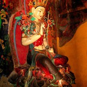 Tibet - Gyatse - in Kumbum Stupa 09