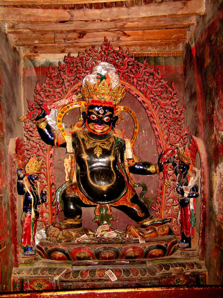 Tibet - Gyatse - in Kumbum Stupa 15