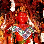 Tibet - Gyatse - in Kumbum Stupa 17