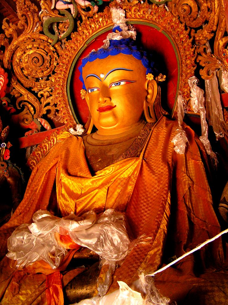 Tibet - Gyatse - in Kumbum Stupa 18