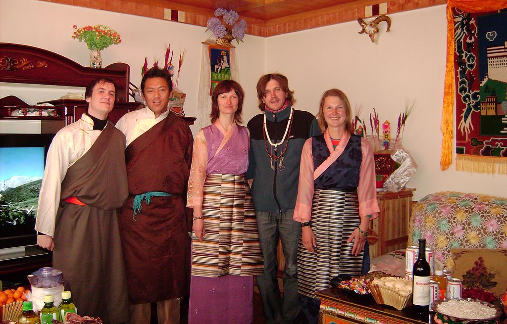 Inside Tibetan house in Lhasa 01