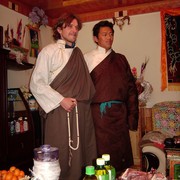 Tibet - Lhasa - Brano like a Tibetan man :)