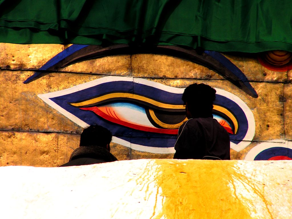 Buddha eye - Monkey Temple