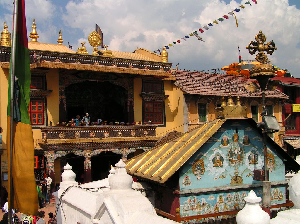 Nepal - around Boudhanath Stupa in Kathmandu