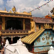 Nepal - around Boudhanath Stupa in Kathmandu