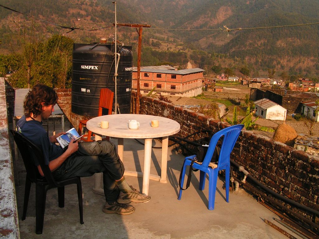 Nepal - a guesthouse in Besishar