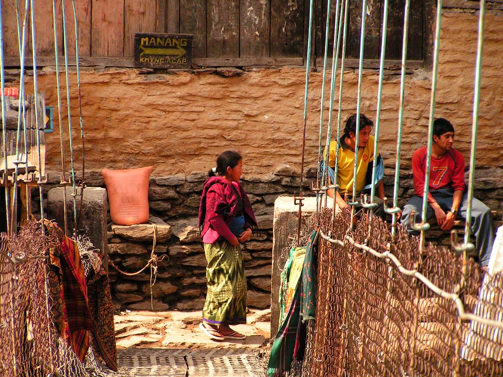 Nepal - trek to Chamje 08