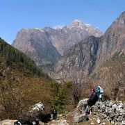 Nepal - trek to Bagarchhap 14