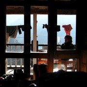 Nepal - in a guesthouse in Manang