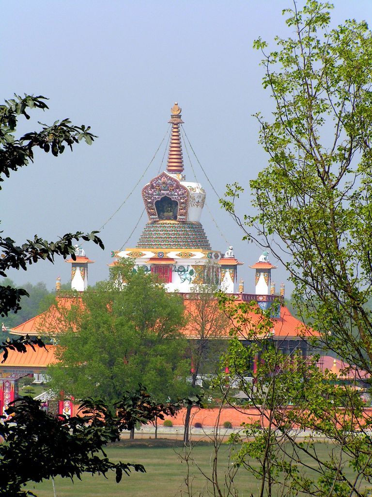 Nepal - Lumbini - Tibetan temple