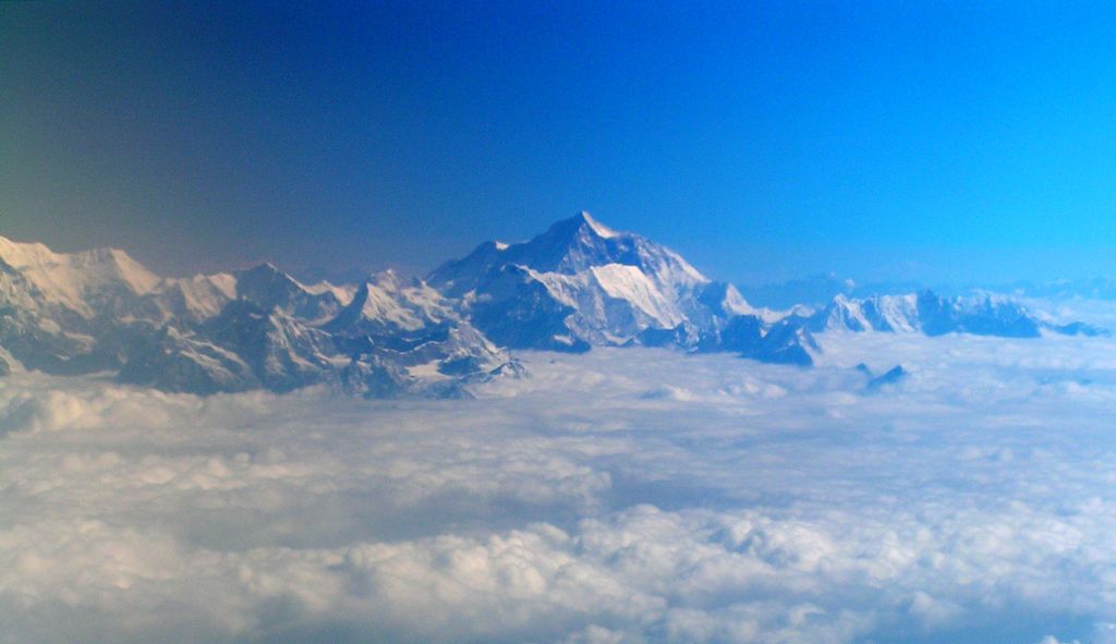 Views of Himalaya from aeroplane 04