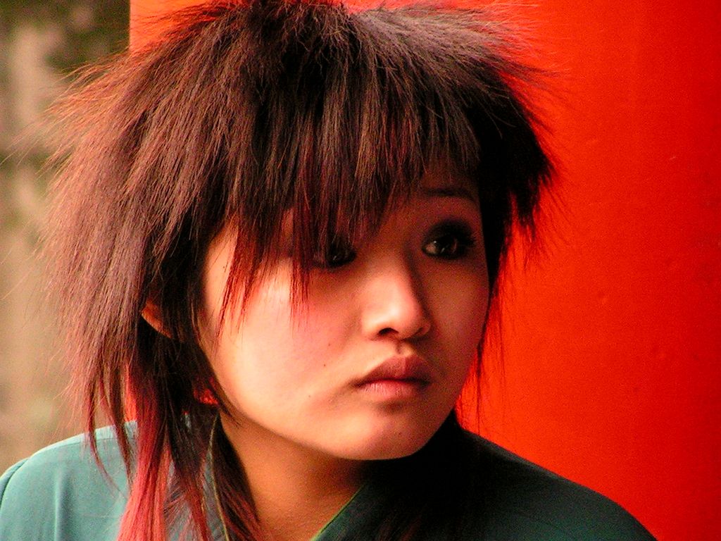 Chengdu - a modern Chinese girl