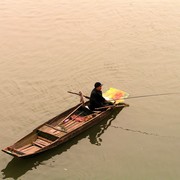 Leshan - a Chinese fisherman