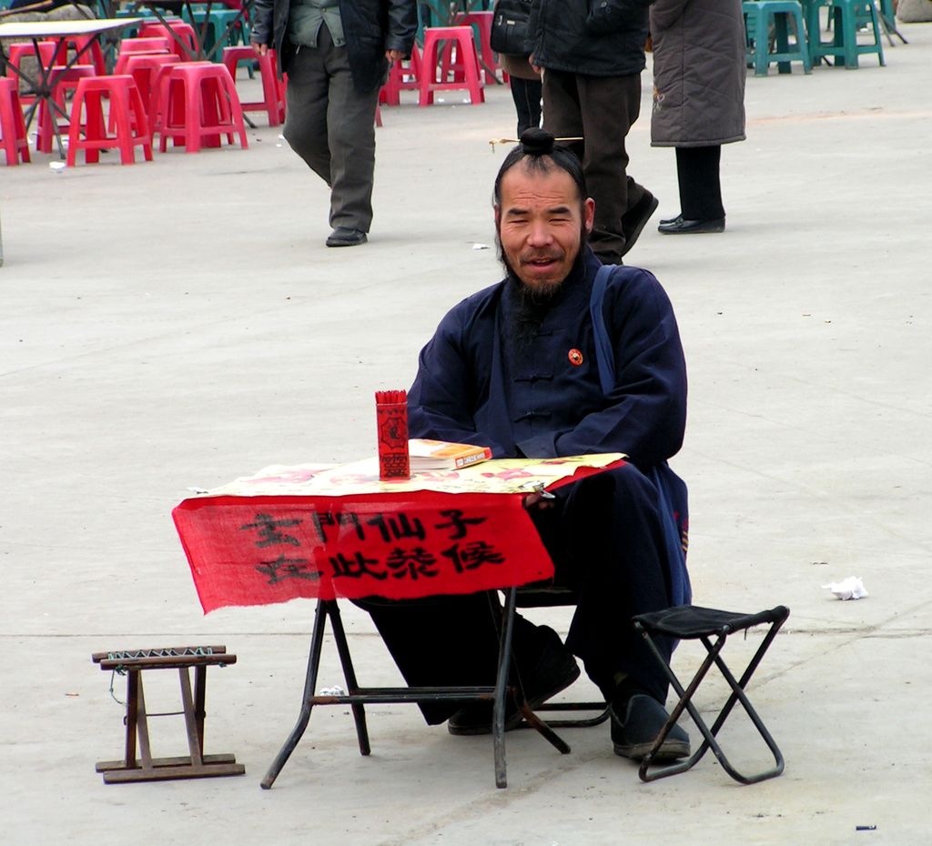 Chengdu - a local salesman
