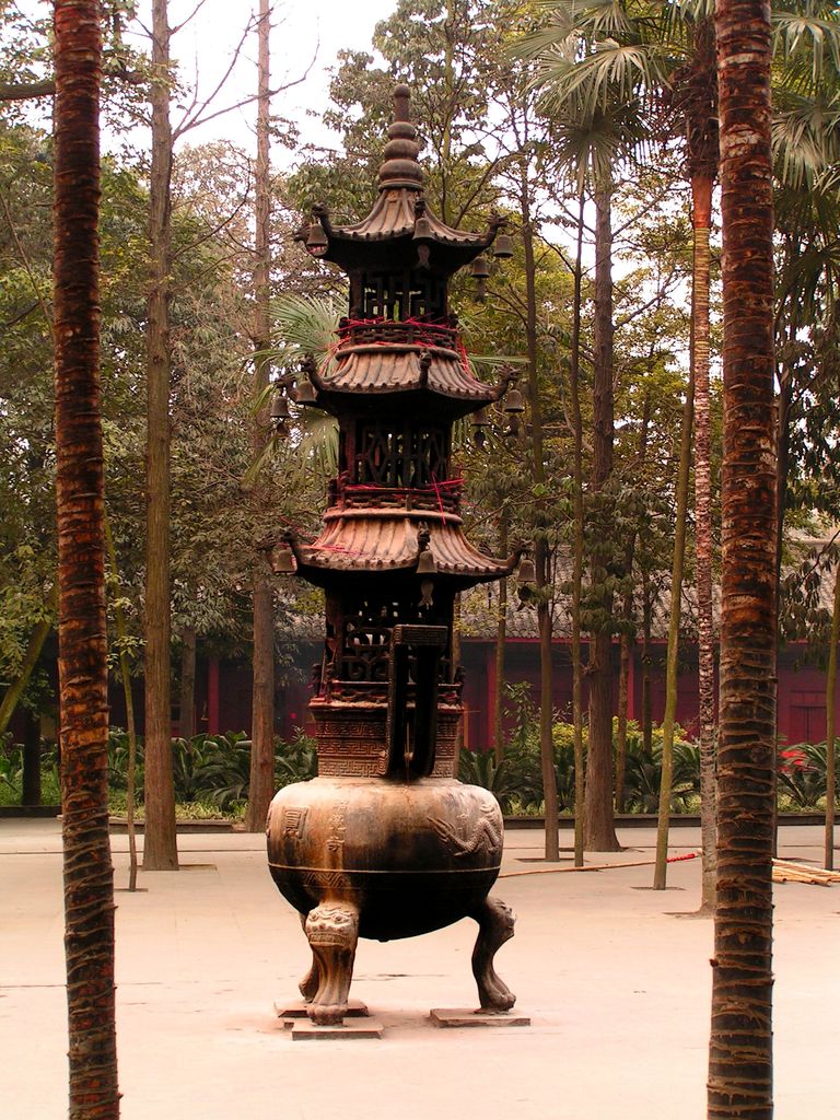 China - a temple in Chengdu 02