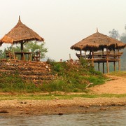 Northern Thailand - bamboo rafting 08