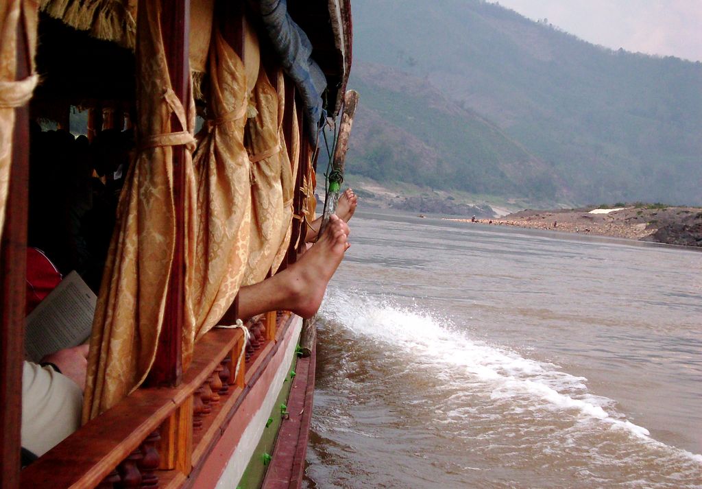 Laos - to Luang Prabang by boat 03