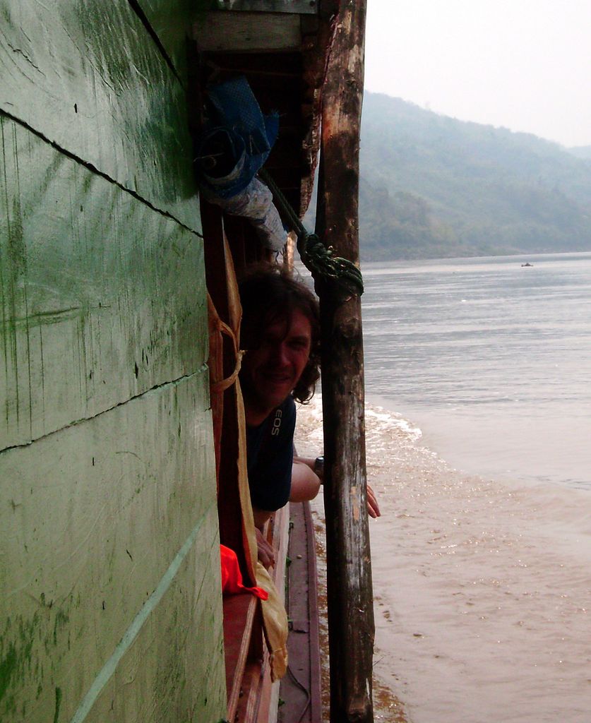 Laos - to Luang Prabang by boat 04