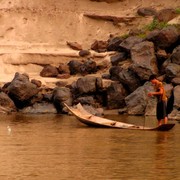 Laos - to Luang Prabang by boat 13