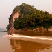 Laos - to Luang Prabang by boat 14