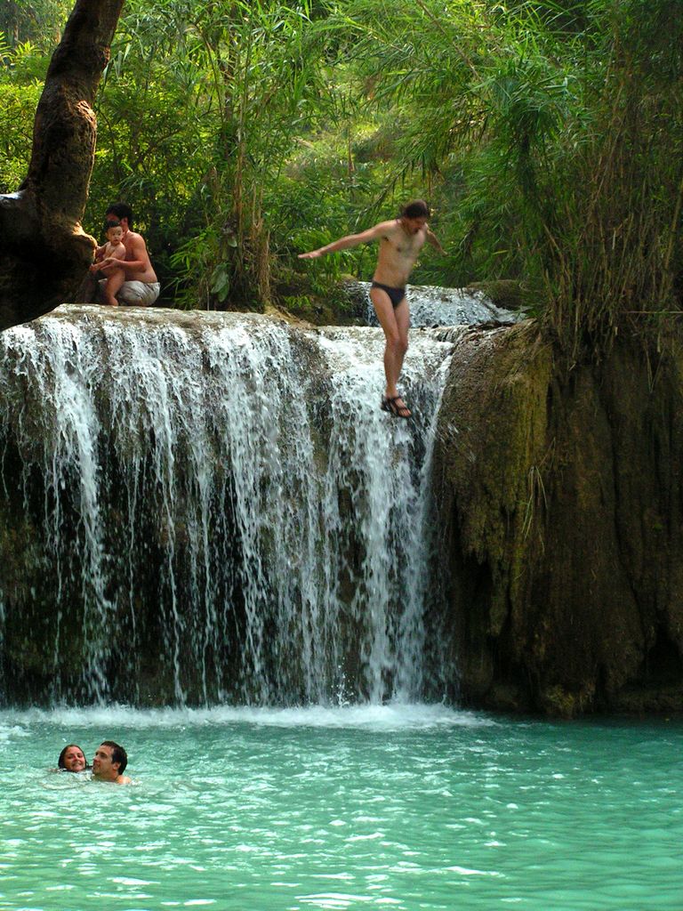 Laos - Luang Prabang - Kouang Si Waterfall 04