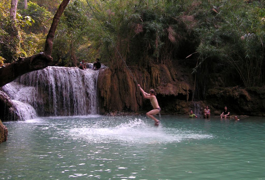 Laos - Luang Prabang - Kouang Si Waterfall 05