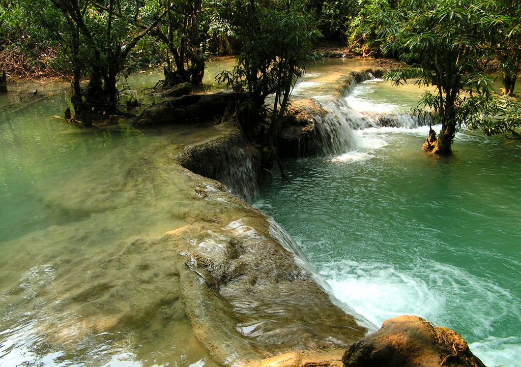 Laos - Kouang Si Waterfall 09