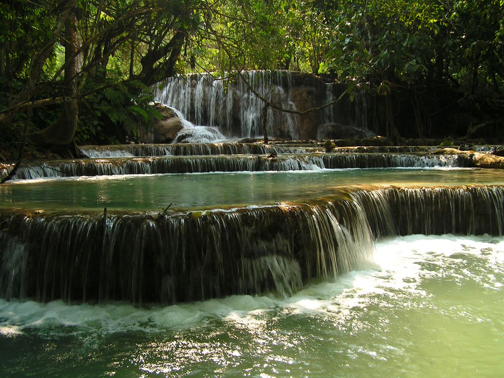 Laos - Kouang Si Waterfall 10