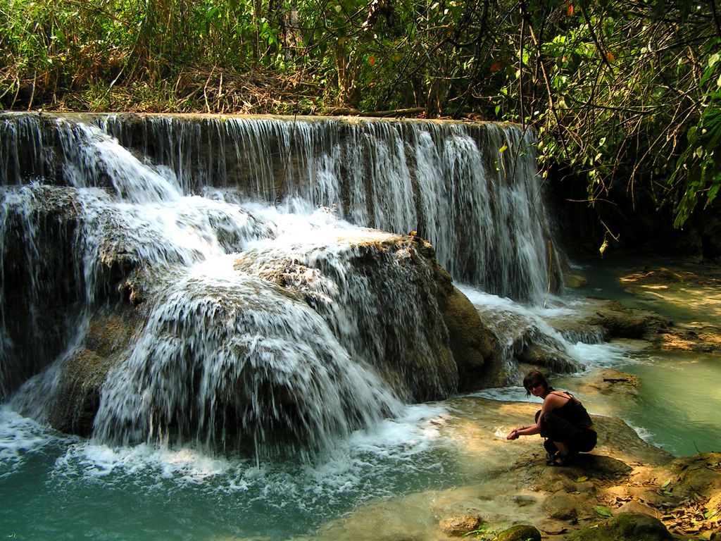 Laos - Kouang Si Waterfall 11