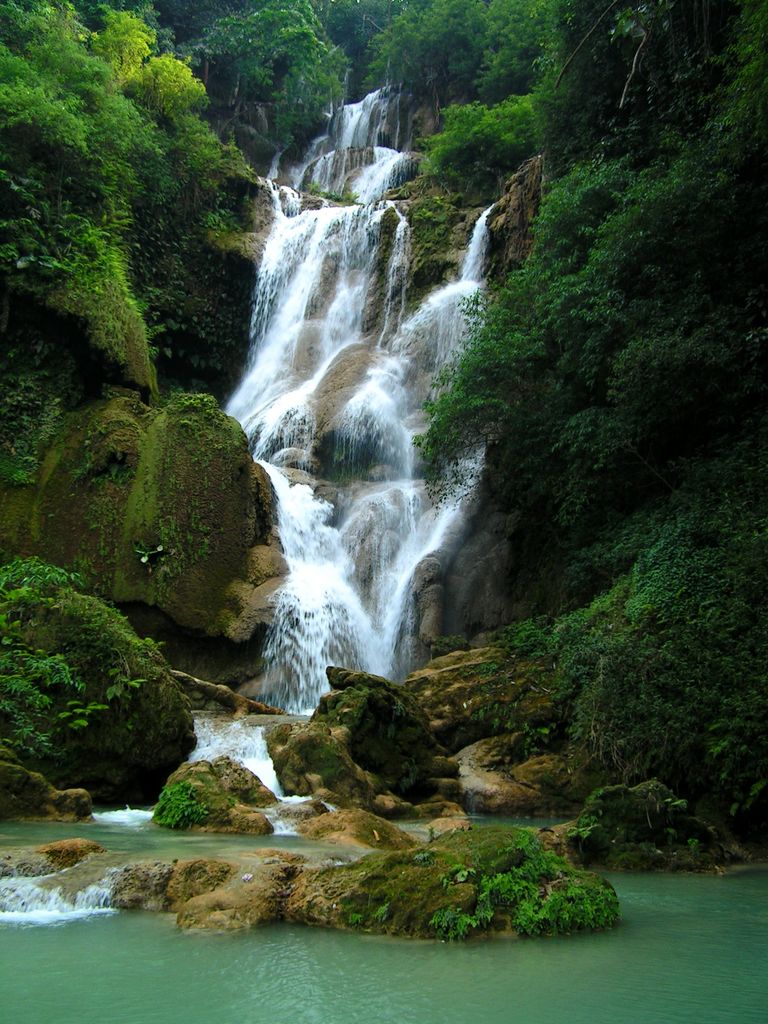 Laos - Kouang Si Waterfall 16