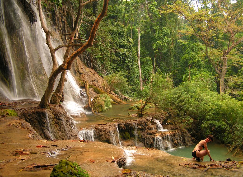 Laos - Kouang Si Waterfall 20