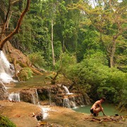 Laos - Kouang Si Waterfall 20