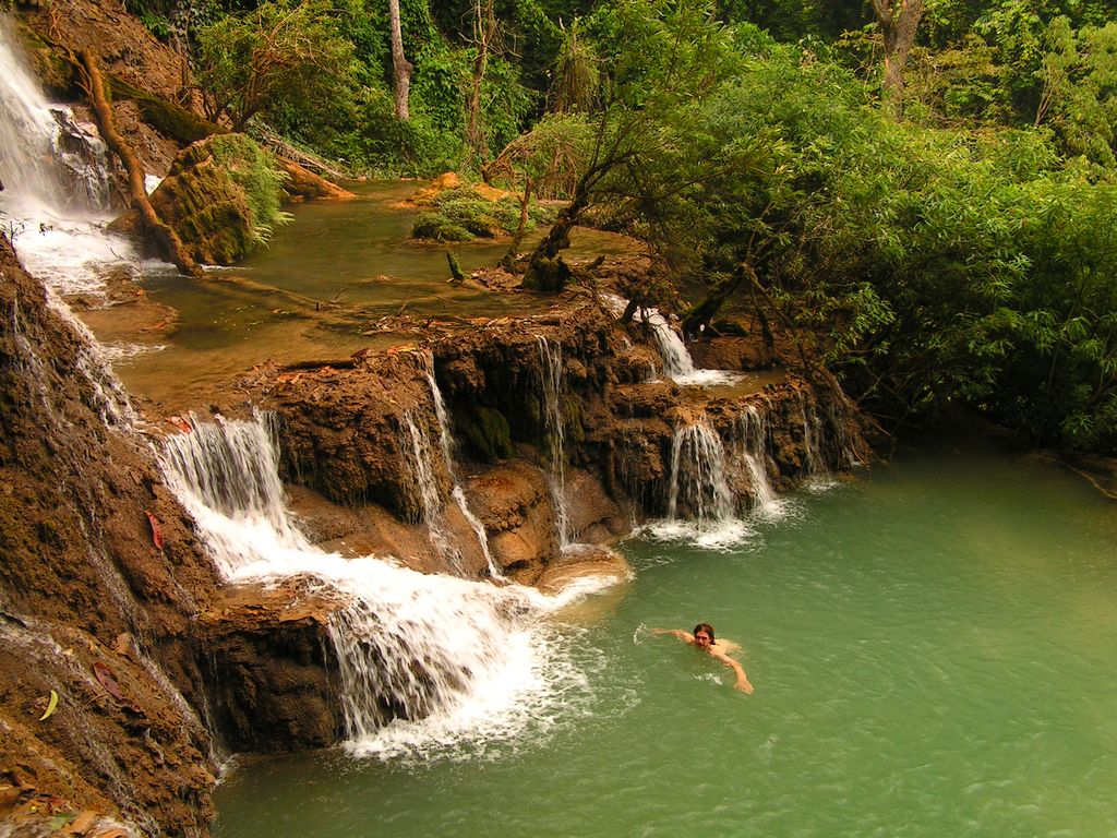 Laos - Kouang Si Waterfall 23