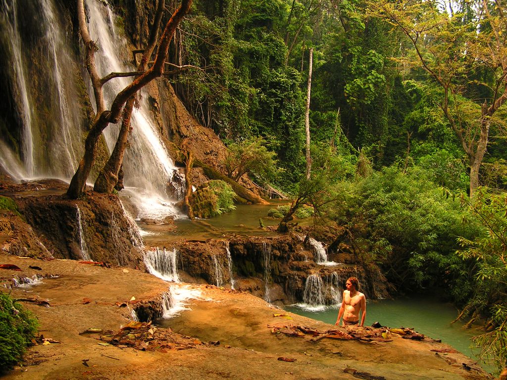 Laos - Kouang Si Waterfall 24