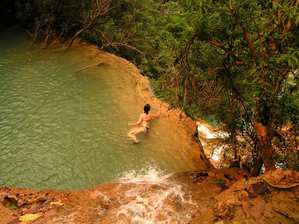 Laos - Kouang Si Waterfall 26