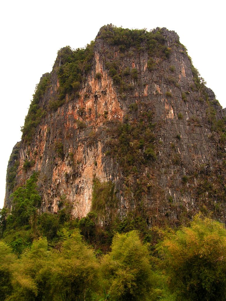Laos - climbing in Van Vieng 14